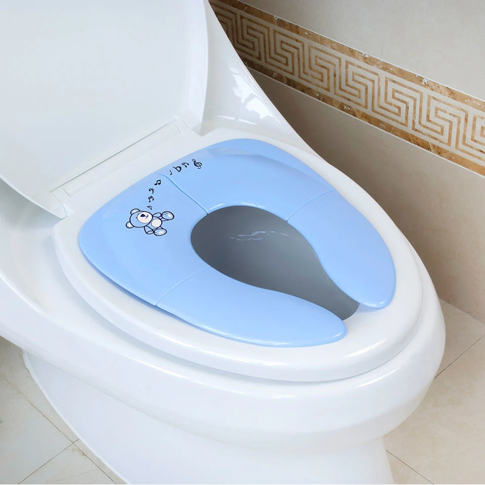 Customized Baby Care Safety Products Folding Portable Reusable Travel Toilet Seat